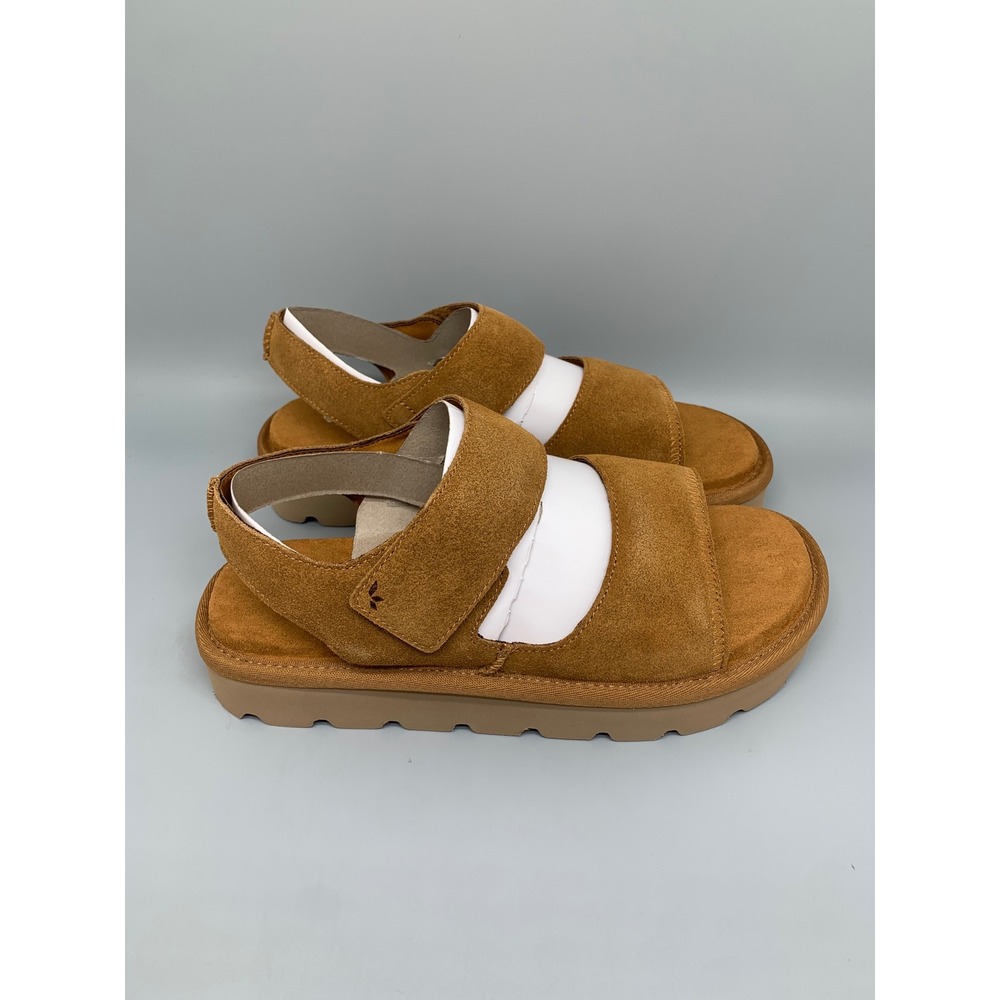 Koolaburra by UGG W Tizz Sandal Chestnut Suede Sandals 1167750 Women's Sz 10